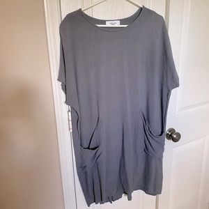 CJLA linen mini dress